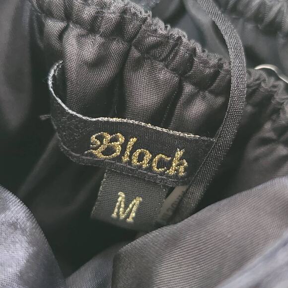 Black-Collection Strapless Layered Ruffled Mini Dress Size MEDIUM - Picture 7 of 8